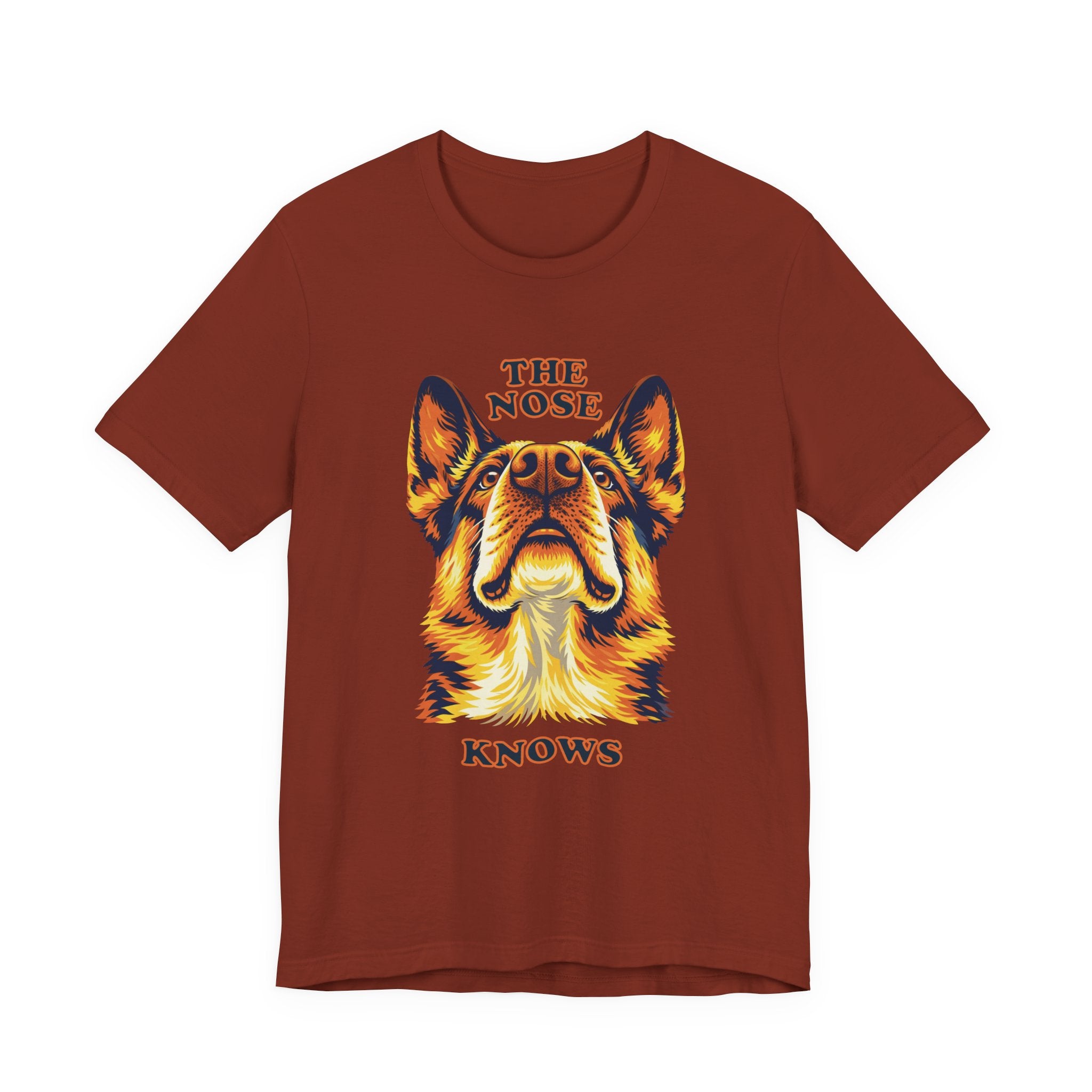 German Shepard Lovers T-Shirt - "The Nose Knows"