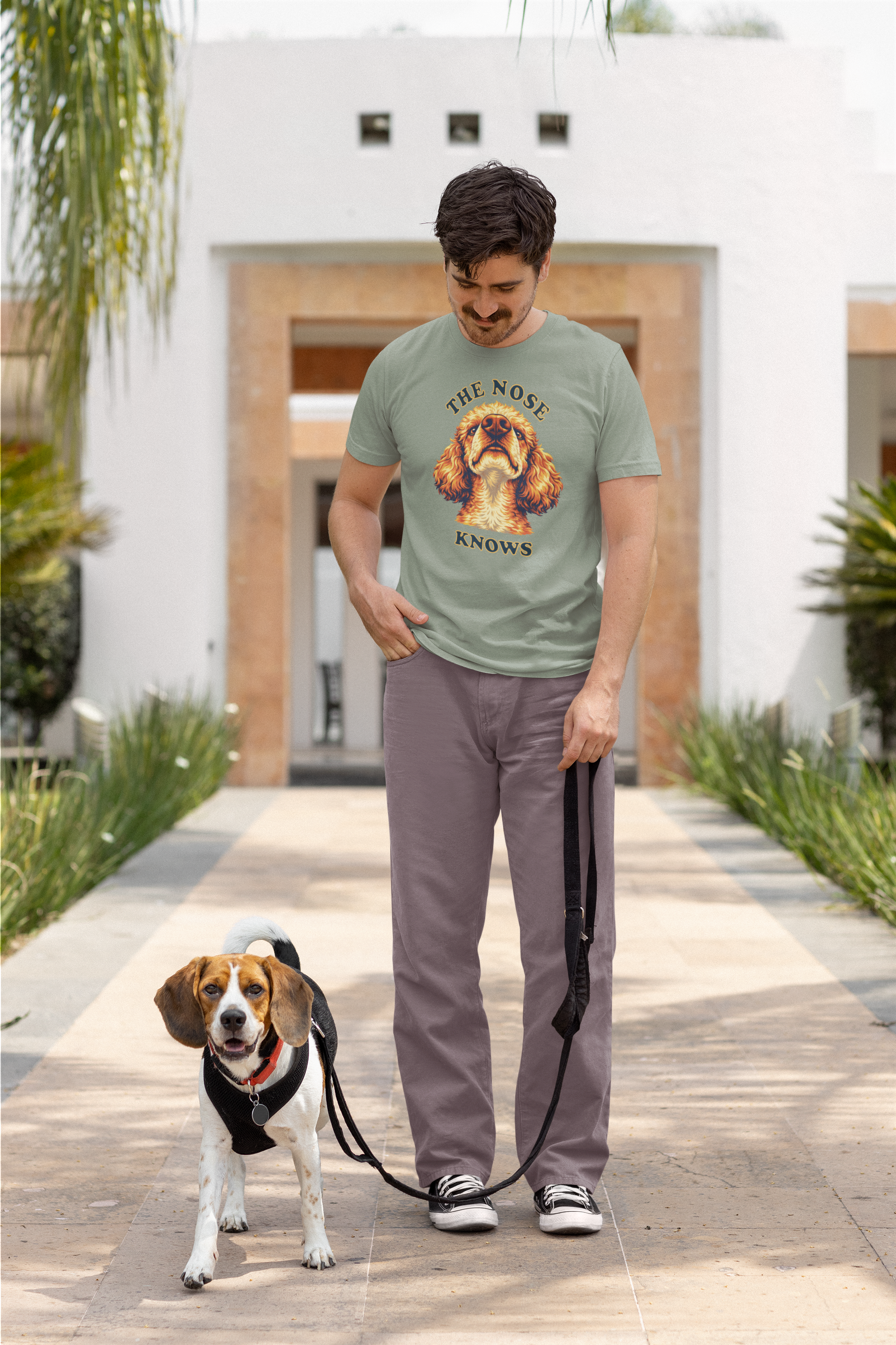 Poodle Lovers T-Shirt - "The Nose Knows"