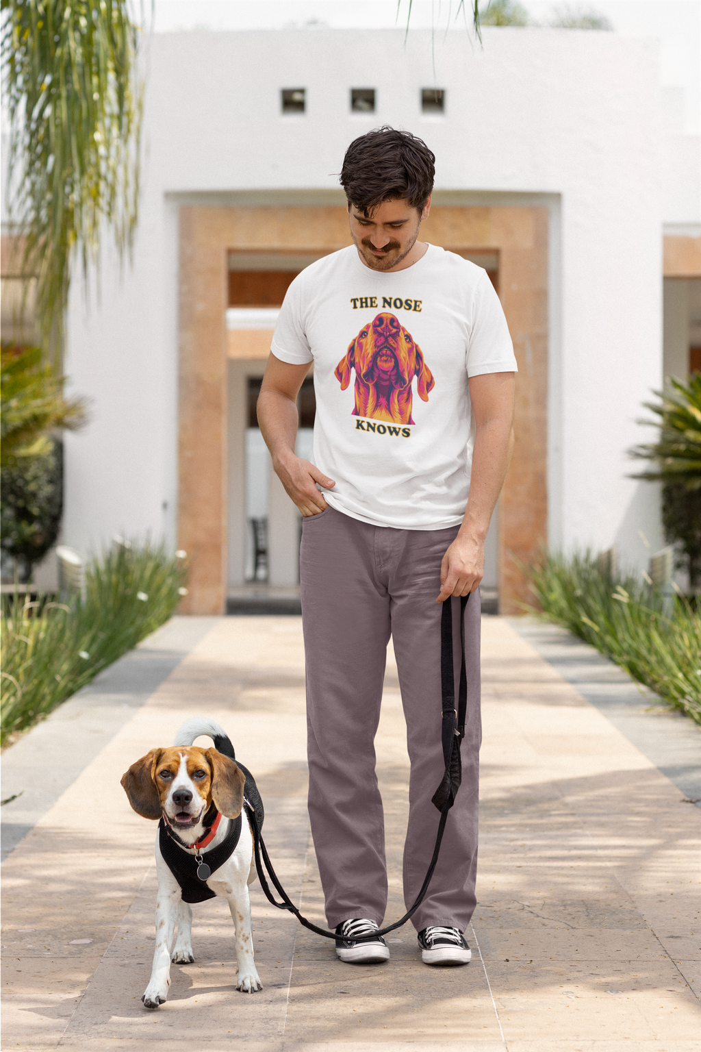 Great Dane Lovers T-Shirt - "The Nose Knows"