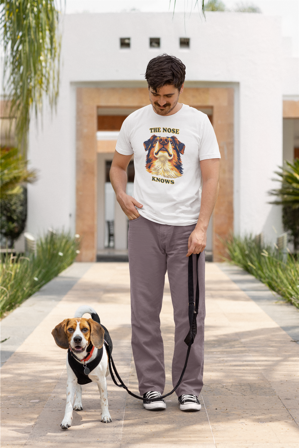 Shepard Lovers T-Shirt - "The Nose Knows"